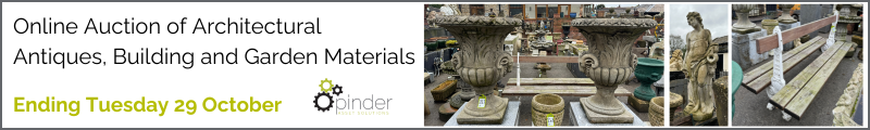 Pinder Assest - Bi-Annual Auction of Architectural Antiques, Building and Garden Materials, Reclaimed Features from Alderley 